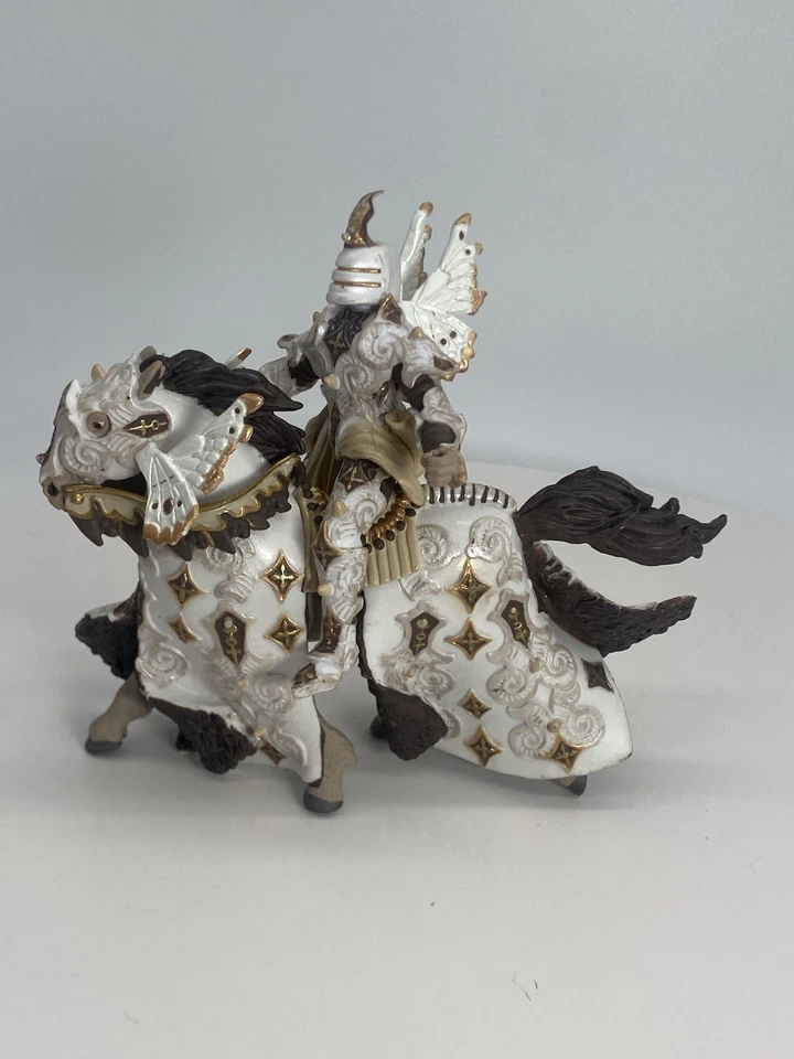 Papo Butterfly Warrior and Horse White Knight 1109 2011 Foto 2 de 4