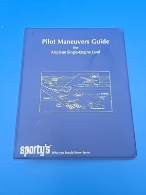 Sporty's Pilot Maneuvers Guide Airplane Single Engine Land Commercial