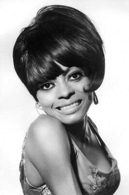 Diana Ross Classic Supremes Era Studio B&W 24x36 Poster
