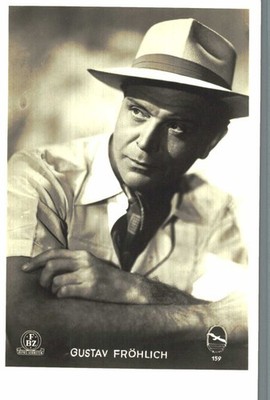 Gustav Fröhlich Original FBZ Postcard Nr. N 328 C