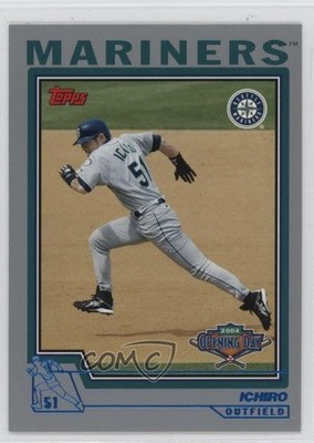 2004 Topps Opening Day Ichiro Suzuki Ichiro #4 HOF 1hm6