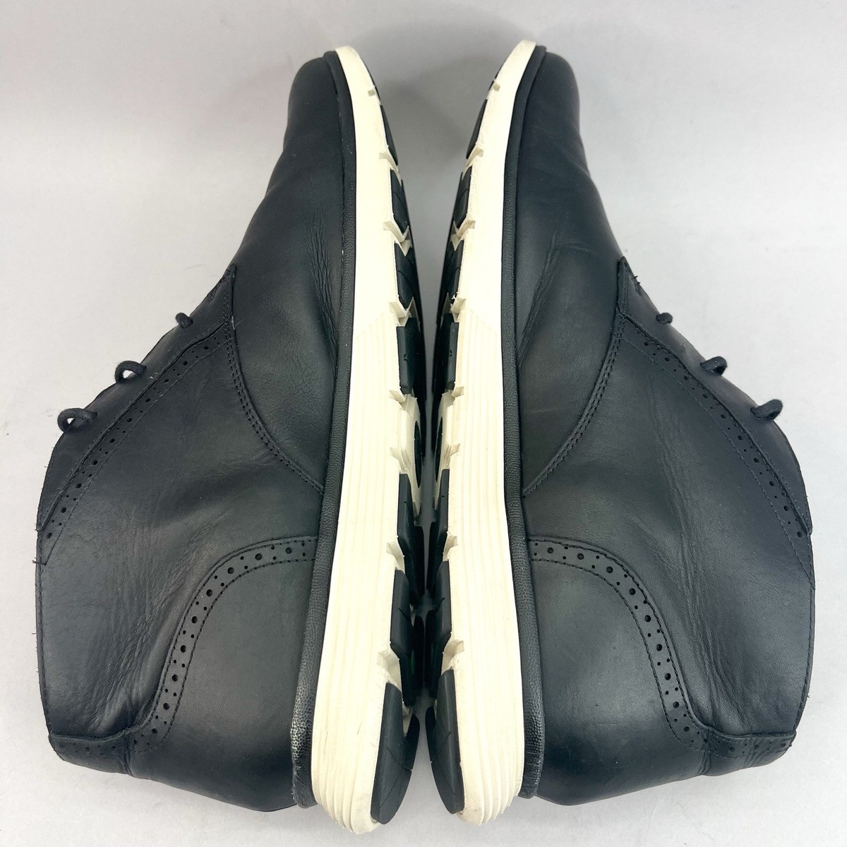 Timberland Mens‎ 13 Franklin Park Chukka Boots Black Leather Sensorflex Comfort Timberland Franklin Park Chukka Boots with Zip Up Sensorflex  main image 4