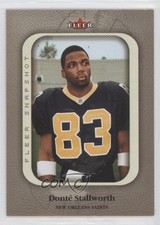 2003 Fleer Snapshot Donte Stallworth #24 03hc