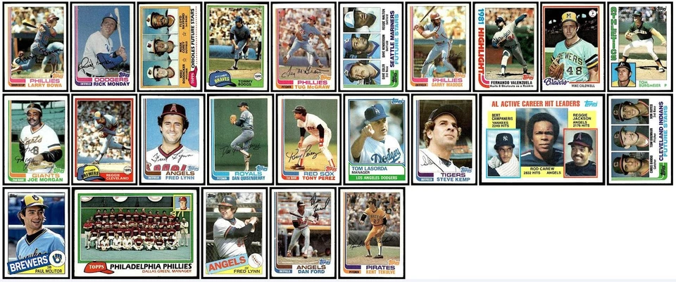 Lote mixto de 97 tarjetas deportivas de béisbol 1978-2013 Philadelphia Phillies Foto 3 de 3
