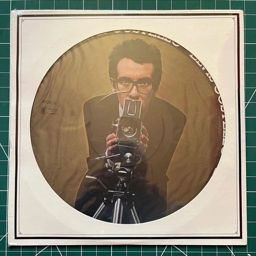 ELVIS COSTELLO MY AIM IS TRUE  THIS YEARS MODEL U.S PROMO PICTURE DISC LP sealed