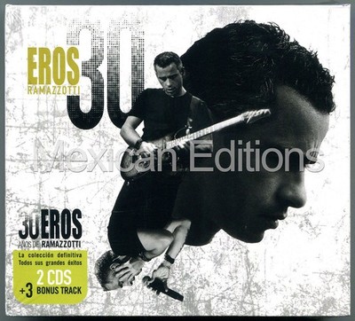 Eros Ramazzotti 30 Años De Mexican Edition 2CD+DVD
