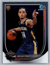 2025-26 Bowman Chrome Micah Peavy RC Variation #BCV-41