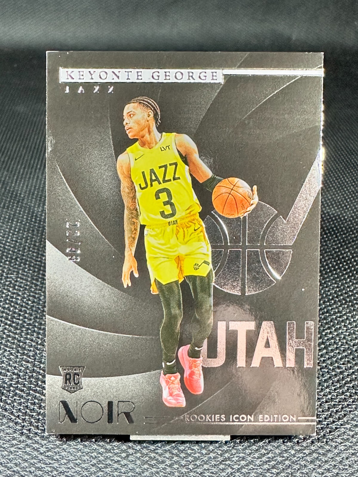 2023-24 Noir Basketball  KEYONTE GEORGE  RC Icon Edition /99  #185