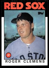 Roger Clemens 1986 Topps #661 Boston Red Sox MLB READ FREE SHIPPING AutographDen