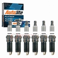 6 pc Autolite Platinum Spark Plugs for 2007-2015 Mazda CX-9 Ignition wg