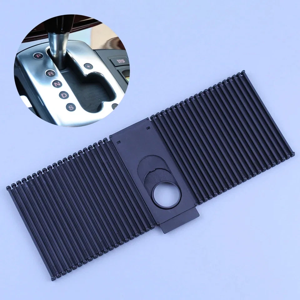 Cubierta de tira de palanca de cambios central de coche LHD RHD para Audi A4 A8 D3 S8 2004-2010 Foto 2 de 4