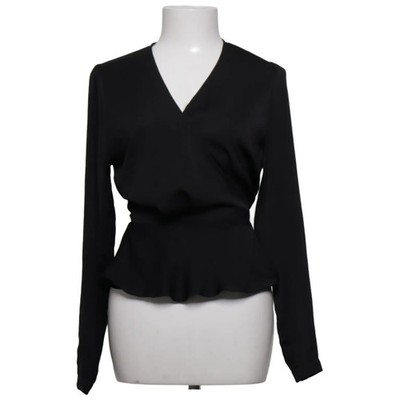 NLY Trend, Wickelbluse, Größe: 34, Lovely Wrap Blouse, Schwarz, Polyester #vJL