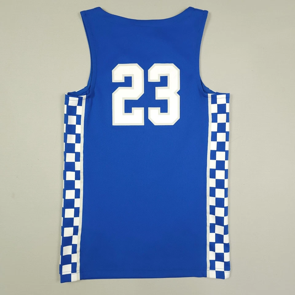 Nike Elite Kentucky Wildcats Basketball Jersey Boy Large Checkered #23 Davis - Image 2 of 4