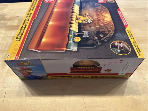 Super Mario Deluxe Bowser Battle Spielset mit Licht & Sound 2,5" Actionfigur - Bild 4 von 5