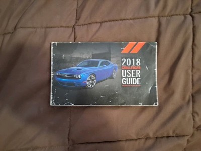 2018 Dodge Challenger Owners Guide ( Includes SRT392/SRT HELLCAT) Book Only. 