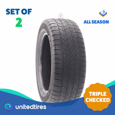 Set Of 2 Used 27555r20 Goodyear Eagle Ls-2 111s - 7.532 Set Of 2 Used 27555r20 Goodyear Eagle Ls-2 111s - 7.532