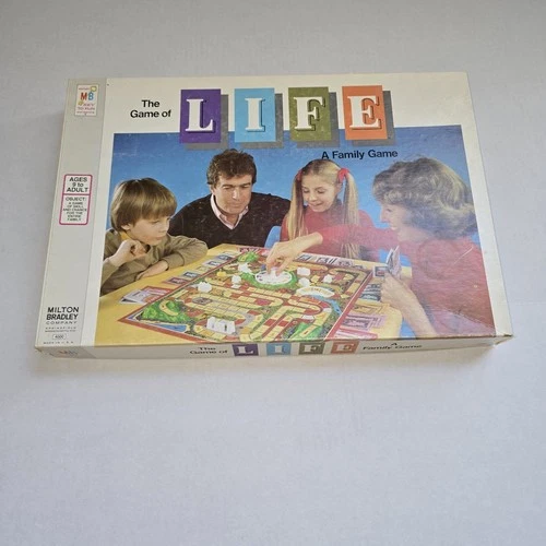 Milton Bradley The Game of Life A Family Game 1960s Complete Vintage Board Game