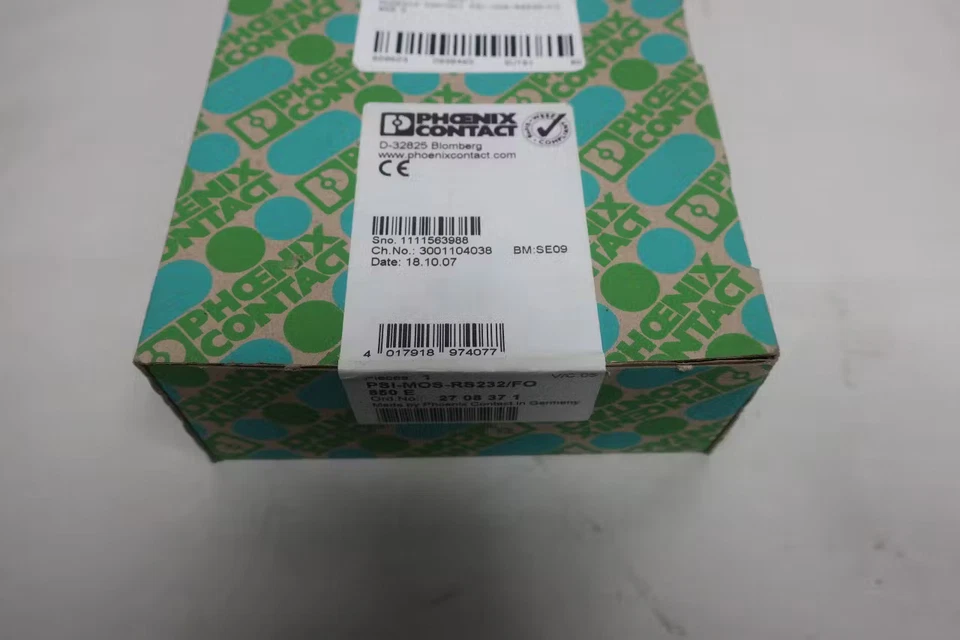 Phoenix Contact PSI-MOS-RS232/FO 850 E Fiber Optic Converter - Image 4 of 4