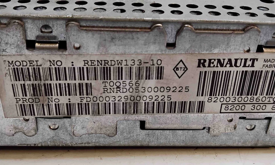 RENAULT GRAND SCÉNIC II JM0/1 Music Navi CD Radio Player Head Unit 27722082 - Image 4 of 4