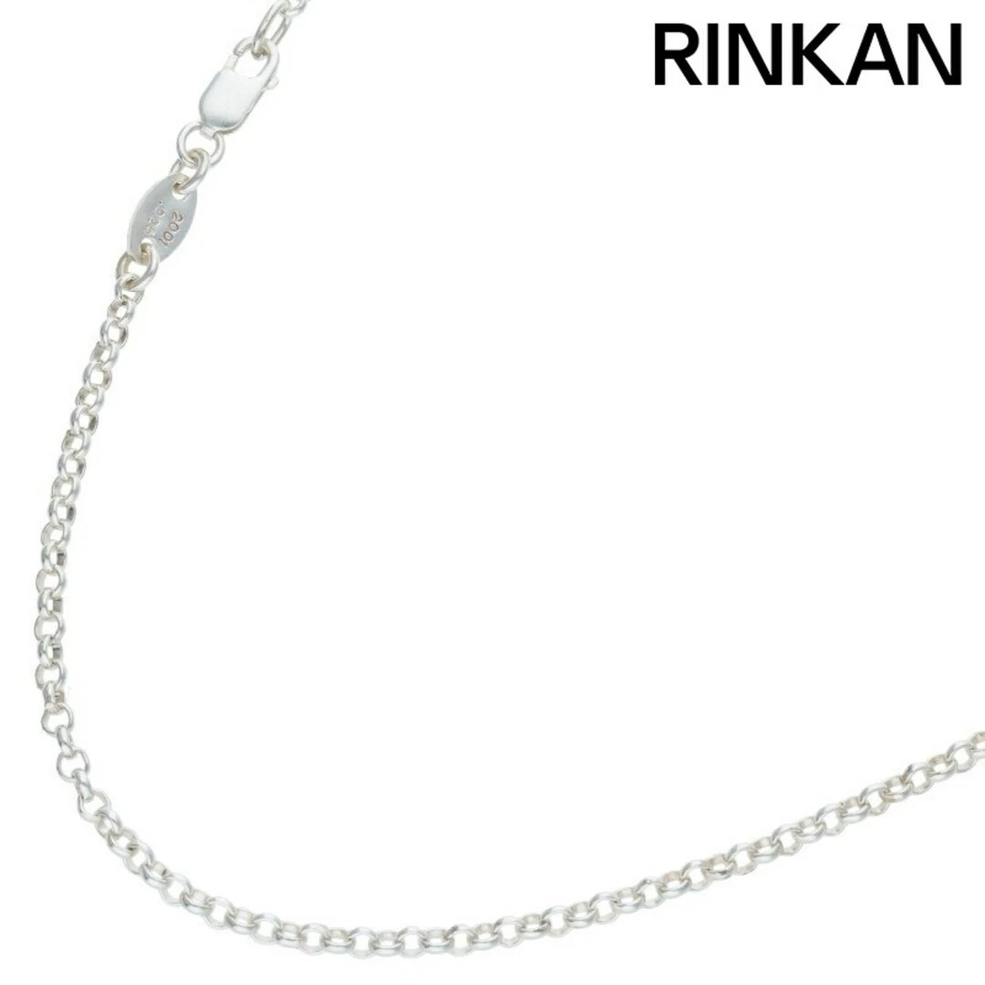 CHROME HEARTS Collana Cuori Cromati R18 Rotolo Catena 18 Pollici Argento Collana Uomo Usata 74dd2a38