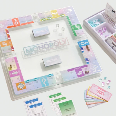 #ad Luxury Property Trading Board Game Deluxe Pastel Collector Edition $119.99