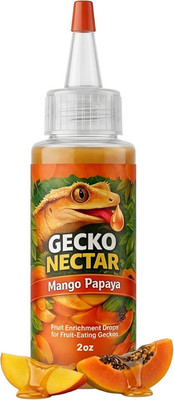 CTWPets Gecko Treat   Liquid Fruit Nectar Drops for Crested Gecko, Day Gecko & G