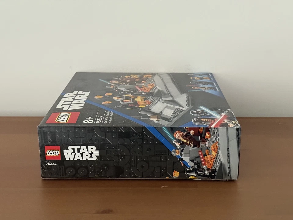 LEGO Star Wars 75334 Obi-Wan Kenobi vs. Darth Vader Brand New Sealed Retired Set - Image 3 of 4