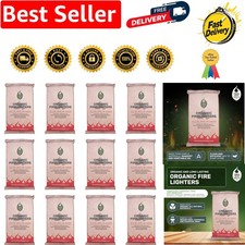 Natural and Reliable Fire Starters: 12 Packs of Organic Olive Tablets for BBQs 3.92 per lighter
