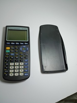 Texas Instruments TI-83 Plus Graphing Calculator w/ Slide Cover - Tested & Works