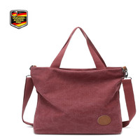 Jansben Damen Canvas Handtasche Schultertasche Multifunktionale UmhäNgetasche