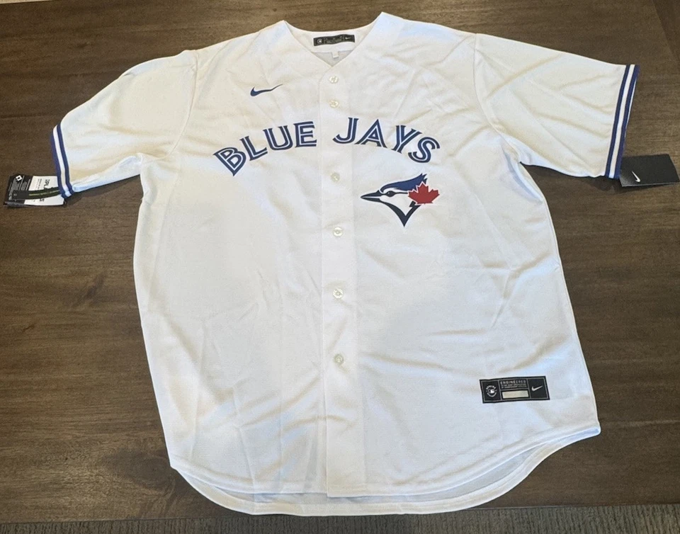 Vladimir Guerrero Jr Signed Toronto Blue Jays Nike White Auth Jersey NWT JSA COA - Image 3 of 4