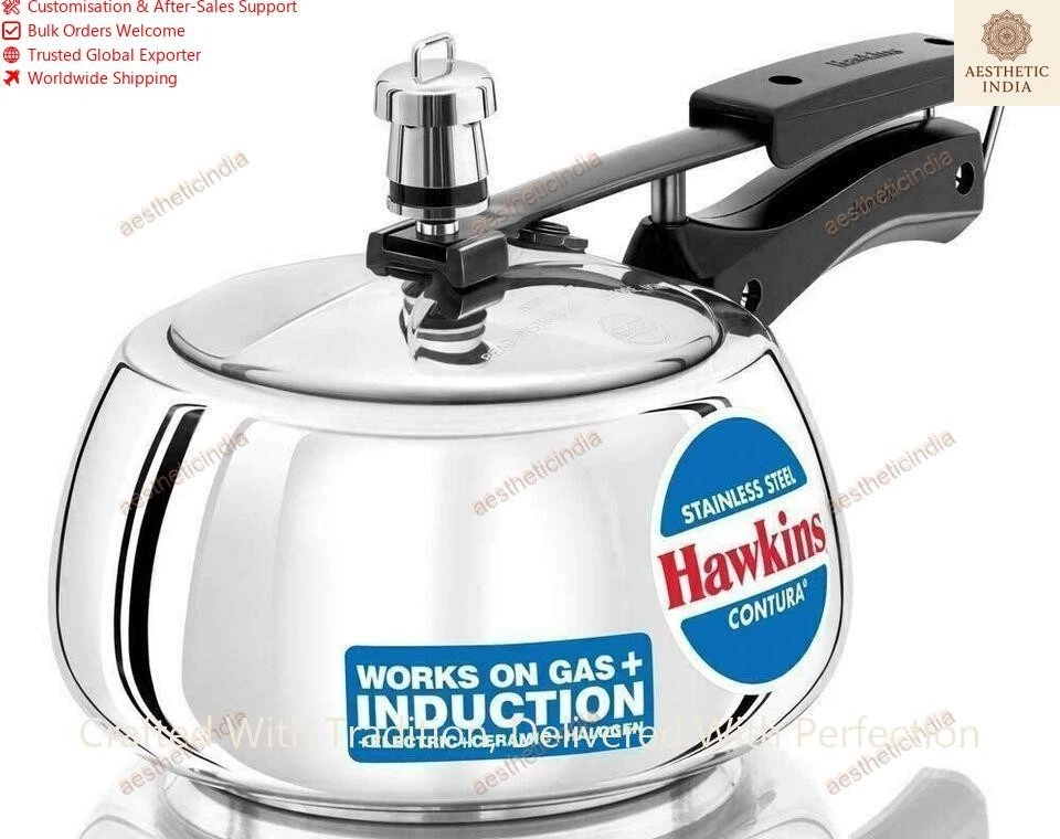 Hawkins Pressure Cooker 2 Litres Stainless Silver Best Gift For All Occasion