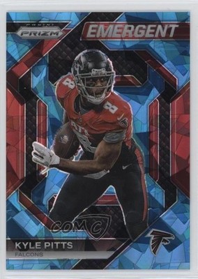 2023 Panini Prizm Emergent Blue Ice Prizm /99 Kyle Pitts #H-13 13hf