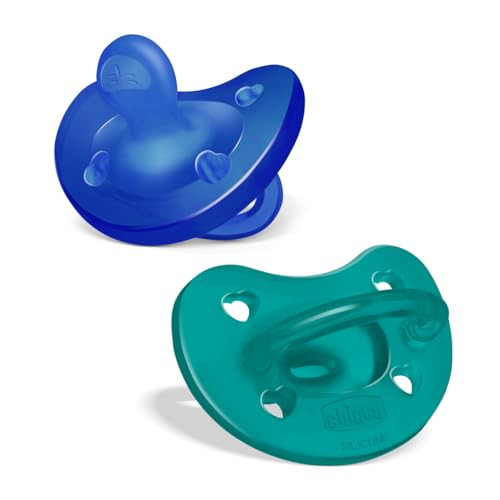 Chicco, 2 Gommotti 16-36m Ciuccio Neonato Physio Soft Silicone Aspiratore Lenitivo - Foto 1 di 12