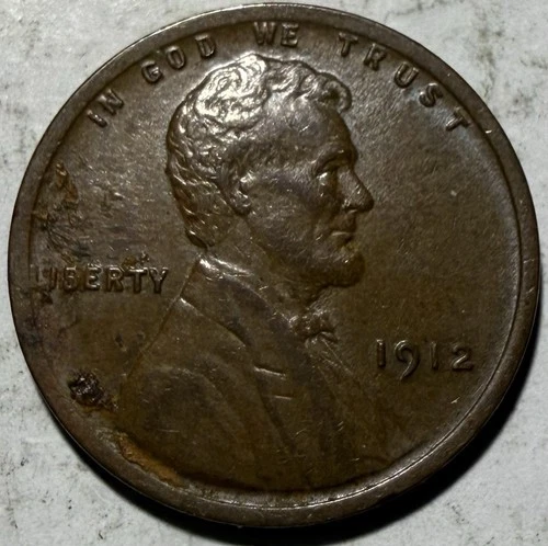 1912 P Lincoln Wheat Cent ~ VF ~ #1992
