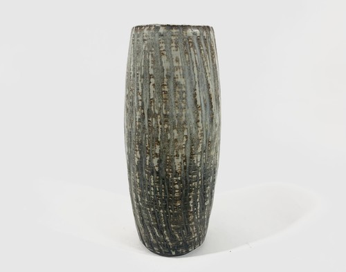 Rorstrand Rörstrand Gunnar Nylund Brown Stoneware Rubus Vase 23 cm Chip/Defect - Picture 5 of 9