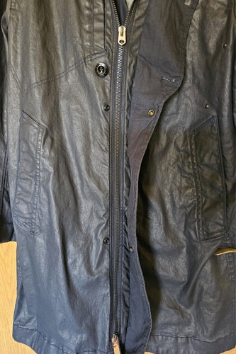 G-Star Citishield Denim Coat, XXL, Dunkelblau, Gewachst, Neu Ohne Etikett - Bild 4 von 10
