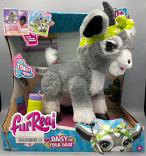 Daisy the Yoga Goat Interactive Toy, 11-inch Realistic Plush, Kids Toys READ 
