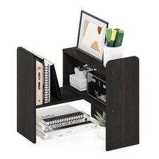 Furinno Classic Desktop Organizer Storage Rack Adjustable Free Style Rotatible