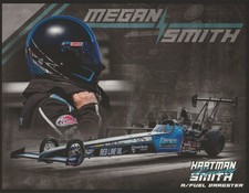 2025 Megan Smith Hartman Smith Racing Top Alcohol Dragster TAD NHRA Hero Card