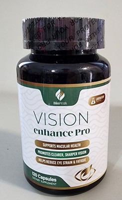 Vision Enhance Pro   Eye Wellness Supplement with Lutein, Zeaxanthin 