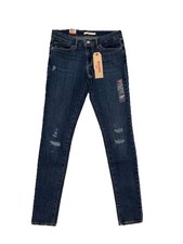 Levi’s Damen Jeans 711 Skinny Destroyed - blau - Gr. 28/32