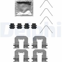 Delphi ZubehöRsatz, Scheibenbremsbelag LX0716 FüR Ford Hyundai