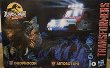 Transformers X Jurassic Park Dilophocon & Autobot JP-12 NEW Collaborative 2023