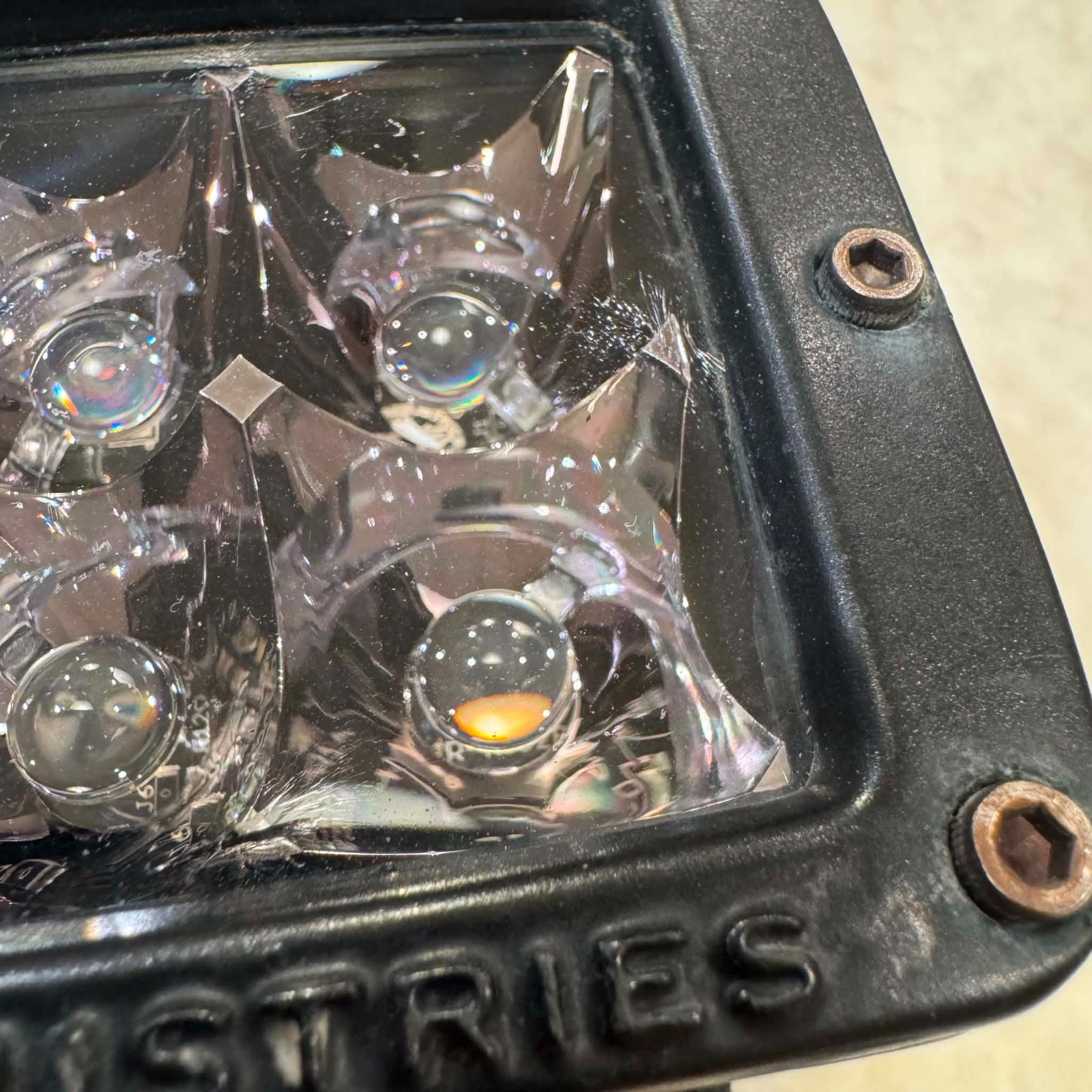 Rigid D-Series PRO Spot Pods Pair LED Ditch Fog Lights 3" - second product detail image