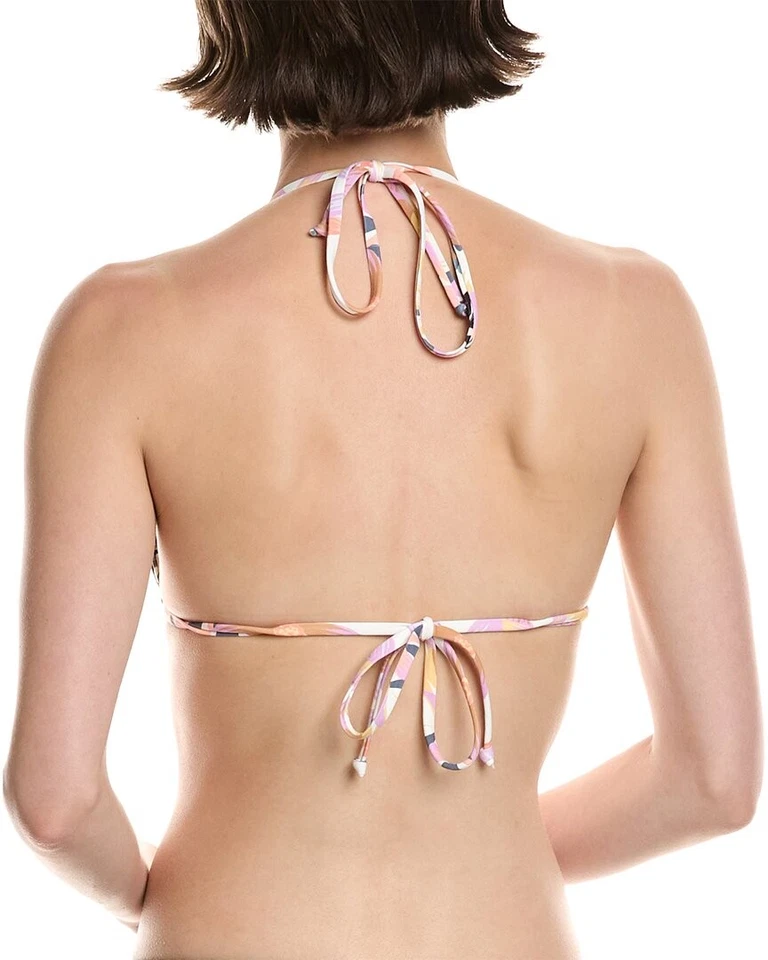 Volcom Tropicabana Triangle Bikini Top Women's White Xs - Image 2 of 3