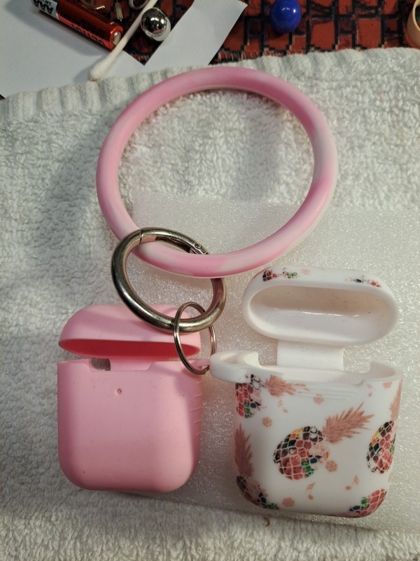 Apple Air Pods Silicone Carrying Case X 2