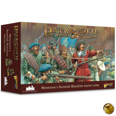 Warlord Games Pike & Shotte Epic Battle Montrose Scottish Royalists Starter Army