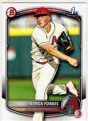 2025 Topps Bowman Draft Baseball Patrick Forbes No. BD-89 Arizona Diamondbacks