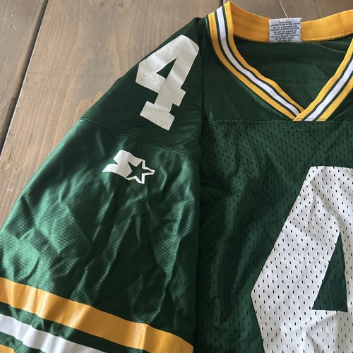 Vintage Starter NFL Green Bay Packers Brett Favre #4 Football Jersey Size 46 M - Picture 8 of 8